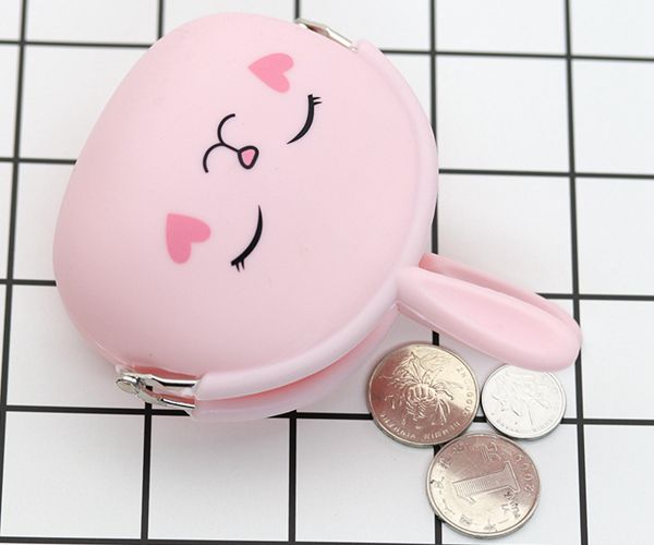 硅膠家用鑰匙包，卡通鑰匙包，女士硅膠鑰匙包